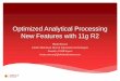 Optimized Analytical Processing New Features with 11g R2 Optimized... · New Capabilities by 11g Release 2 ... Oracle ACED on BI field • Only one in Turkey ... Plan hash value: