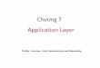 Application Layer - Nguyễn Văn Quang IT · Các ứngdụngmạng Network Applications •Là nhữngchươngtrình chạytrên nhữngđầucuốikhác nhau, giao tiếpvớinhau