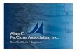 Engineering Services - Alan C. McClure Associates, Inc. Services ... • Operations manual development. Engineering/Design Services ... • Speed/Powering (NAVCAD)