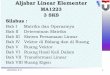 Aljabar Linear Elementer - Profileadiwijaya.staff.telkomuniversity.ac.id/.../02-Determinan-Matriks.pdf · Permutasi dan Definisi Determinan Matriks Permutasi susunan yang mungkin