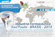 Brasil en Industria Farmacéutica Sao Paulo - BRASIL - 2015/30012015195818.pdfe innovación Farmacotécnica de la Universidad de Sao Pualo, dicha conferencia se desarrollará en las