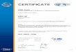 CERTIFICATE - csostenible.net€¦ · CERTIFICATE DQS GmbH ... Date of certification Valid until 019089 UM ... Managers, QM & SHE Management, Project Controlling & Cost Engineering