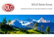 SOLO Swiss Group - c.ymcdn.comc.ymcdn.com/.../Presentation_SOLO_Swiss_Group_EN.pdf · SOLO Swiss Group Industrial furnaces ... 2005 - Setting up of Axron Swiss Technology SA ... (FRANCE)