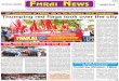 24 Thumping red flags took over the city - FMRAIfmrai.org/uploads/fmrainews/FMRAINEWS-MARCH-2016.pdf · country and from all corners of Kerala ... DYFI,SFI and other mass organizations