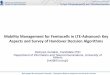 Mobility Management for Femtocells in LTE-Advanced: Key ... ... Used as the main PCI resolution method in LTE-A – Carrier and PCI reservation for different cell tiers Used as a complementary