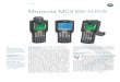 Motorola MC3100 시리즈 - barcodemart.com MC3190.pdf · 사양 시트 Motorola MC3100 시리즈 기능 Motorola MAX 견고성: 낙하, 충격 및 봉합 관련 MIL-STD 및 IEC 사양을