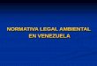 NORMATIVA LEGAL AMBIENTAL EN VENEZUELAlaindustriaysuimpactoambiental.wikispaces.com/file/view/11... · ... políticas, de acuerdo con las premisas del ... Todas las actividades susceptibles