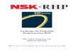 Catálogo de Pulgadas Rodamientos RHP · Catálogo de Pulgadas Rodamientos RHP NSK Latin America, Inc.  RHP es una marca Inglesa que forma parte del grupo NSK