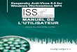 MANUEL DE LUTILISATEUR - iss-software.fr · Kaspersky Anti-Virus 6.0 for Windows Workstations MP4 . MANUEL DE L’UTILISATEUR VERSION DE L’APPLICATION : 6.0 MP4