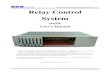 Relay Control System 4x50 Users Manual(Rev 1.0) Relay …€¦ ·  · 2013-10-12Relay Control System_4x50 Users Manual(Rev 1.0) -3- 1. 제품 사양 Relay Control System은 CPU 보드와