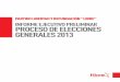 Informe Ejecutivo Preliminar sobre las elecciones 2013€¦ · INFORME EJECUTIVO PRELIMINAR ... que es un motor de base de datos que utiliza el sistema SIEDE del TSE, para generar