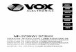 NF 3730W/3730IX - Vox Electronics OPERATING INSTRUCTIONS COMBI REFRIGERATOR UPUTSTVO ZA UPOTREBU KOMBINOVANI FRIŽIDER УПАTСТВА ЗА РАКУВАЊЕ COMBI ФРИЖИДЕР