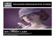 TEACHER PREPARATION GUIDE - Great Lakes Theater · 3 Fall 2016 Dear Educator, Thank you for your student matinee ticket order to Great Lakes Theater’s production My Fair Lady by