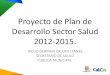 Cronograma de Actividades - calisaludable.cali.gov.cocalisaludable.cali.gov.co/plan_territorial/2012_2015/propuesta_PDM... · Ejes Estrategicos del Plan de Desarrollo ... Mejorar
