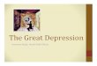 The Great Depression -   Depression‐World Wide By early 1930s, effects of American ‘crash’ felt world‐wide [Text 768‐69]: Impact Economic and