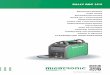 BRUGSVEJLEDNING USER GUIDE BETRIEBSANLEITUNG GUIDE . Wire drive rolls The welding machine is supplied with turnable wire drive rolls with ... welding wire, in particular Innershield