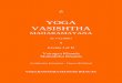 yoga Vasishtha - Gaura Krishnagaurakrishna.org/Traductions/YOGA VASISHTHA 1.pdf · l’apparition du Yoga Vasishtha, sur l’identité de son auteur, etc…. ... 2.- Il est le connaisseur,