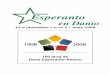 Esperanto · Li opiniis ke ne estas kaŭzo de pesimismo ĉar Esperanto nun tempe kreskas malpli videble pro la reta interkomunikiĝo