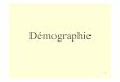 Démographie - Personal Homepagesstudent.ulb.ac.be/~jmdecrol/Upload_enseignement/SOCAD304_Ch1PP.… · 3 Chapitre 1 : Introduction 1. Définition et objectifs de la démographie On