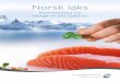 Norsk laks - seafood.azureedge.net · • Finhakk sjalottløken og stek den i litt klarnet smør. • Ha i epleterningene, pisket krem og eplesidereddiken og reduser til halvparten
