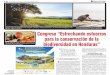 Congreso “Estrechando esfuerzos biodiversidad en … · El Centro Regional de Documenta- ... “El turismo cientíico en Aysén, ... el tema “Protocolo oicial para el monitoreo
