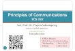 Principles of Communications - Thammasat University - 0 - Course Org.pdfand Noise in Electrical Communication ... Principles of Communications ... (amplitude modulation) 