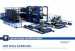 MATERIAL HANDLING - Messer-CS€¦ · MATERIAL HANDLING Material Handling increases the throughput of your Messer Cutting System to allow you to produce more efficiently and economically