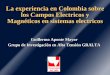 La experiencia en Colombia sobre los Campos … electrico maximo 0.000 1.500 3.000 4.500 6.000 7.500 9.000 EPSA Costa Cuba EPSA Costa Cuba Campo Eléctrico (kV/m) Líneas 