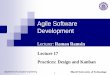 Agile Software Development - دانشگاه صنعتی شریف - خانهsharif.edu/~ramsin/index_files/asdlecture17.pdfAgile Software Development – Lecture 17 Department of Computer