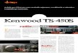 Kenwood TS-450S - radionoticias.com · 30 | marzo 2011 · Radio-Noticias ·vintage . Kenwood TS-450S . v. i. nt. age. Definido por el fabricante como «un desafío majestuoso», su