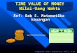 Ch. 5 - The Time Value of Money - Sunar Budi « There is …€¦ · PPT file · Web view · 2008-11-26Nilai-Uang Waktu Ref: Bab 5. Matematika keuangan digubah dari Prentice Hall,