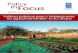 Políticas públicas para o fortalecimento da ... - IPC IG · da agricultura familiar no Sul Global Policy Uma publicação do Centro Internacional de Políticas para o Crescimento