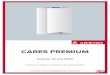 Manual de utilizare - Ariston Cares Premium Premium - Utilizare.pdf · / 3 MANUAL DE UTILIZARE Nu efectuaţi operaţii care implică desfacerea aparatului. Electrocutare la contactul