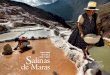Čeprav nimajo Salinas ki ležijo v andskem gorovju, je de ...€¦ · Mario Tupac Usca. Maras je bil pribežališče tudi za inkovske plemenitaše, ko so morali zapustiti svoje palače