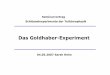 Das Goldhaber-Experiment uwer/lectures/Seminar/KeyExp/... · Gliederung des Vortrages 1. Stand der