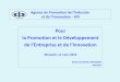 Pour la Promotion et le Développement - um.rnu.tn scientifique... · PRESENTATION DU FOPRODI RÉFÉRENCES RÈGLEMENTAIRES • Le Fonds de Promotion et de Décentralisation Industrielles