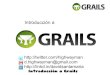 Introducción asoftwarelibre.deusto.es/wp-content/uploads/2011/10/grails-e-ghost...Que es Grails Grails es un framework para el desarrollo de aplicaciónes web basado en el lenguaje