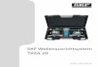 SKF Wellenausrichtsystem TKSA 20 - BOIE GmbH - …€¦ ·  · 2011-05-042 SKF TKSA 20 CE Konformitätserklärung .....3 Sicherheitshinweise ... (TMEA C2) erforderlich. Abb. 8. Anbringung