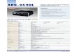 ARK-3520L - Advantechadvdownload.advantech.com/productfile/PIS/ARK-3520L/Product...Fanless Emedded Box PCs ARK-3520L ARK-3520 Default SKU Option Items Optional Item for Default SKU
