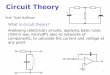 Circuit Theory - Home | University of Oxford Department of ... · Circuit Theory Prof. Todd Huffman ... • And You need to practice, as with any skill. 2 . Reading List ... • Elementary