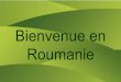 bienvenue En Roumanie - Office De Tourisme De Roumanie.pdf · • Les paysages • L’architecture • Les lieux historiques • Les églises • La culture La Roumanie