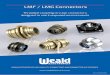 LMF / LMG RANGE - fclane.com Connectors... · All fixed connectors are barrier and panel sealed. Free connectors are environmentally resistant. Polarisation is effected by a single
