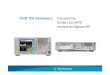 DVB T/H Seminaire Presented by: Erwàn LECOMTE … · MPEG-7: Standard for the ... Digital Video Broadcasting seminar Agilent ... measured by DVB-H test equipment to report differences