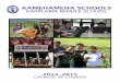 KAMEHAMEHA SCHOOLSkapalama.ksbe.edu/middle/home/academics/2014-2015... · KAMEHAMEHA SCHOOLS KAPÄLAMA MIDDLE SCHOOL . ... are integral parts of the school’s total curriculum. 