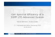 Cell Spectral Efficiency of a 3GPP LTE3GPP LTE ... · Cell Spectral Efficiency of a 3GPP LTE3GPP LTE--AdvancedAdvanced SystemSystem ... – Position at 3/4th of the cell radius