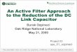 An Active Filter Approach to the Reduction of the DC Link ... An Active Filter Approach to the Reduction