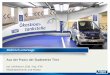 Aus der Praxis der Stadtwerke Trier - energieagentur.rlp.de · • Erstes Elektroauto (Peugeot iOn) ... Pedelec– Hercules (seit 2014) ... Tesla Model 3* 16 h 5,5 h 2,7 h schnelle