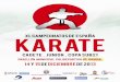 Real Federación Española de Karate y D.A. · Real Federación Española de Karate y D.A. Miembro del Comité Olímpico Español - 1 - POLIDEPORTIVO MUNICIPAL DE GANDIA Av. Dels