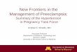 New Frontiers in the Management of .New Frontiers in the Management of Preeclampsia: ... management