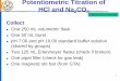 Potentiometric Titration of HCl and Na2CO - 國立臺灣大學genchem99/doc/presentation/potentiometric... · Potentiometric Titration of HCl and Na 2 CO 3 ... To determine the dissociation